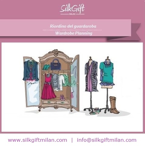 riordino guardaroba, consulente d'immagine, silk gift milan, personal shopper, made in italy, stile, artist image management